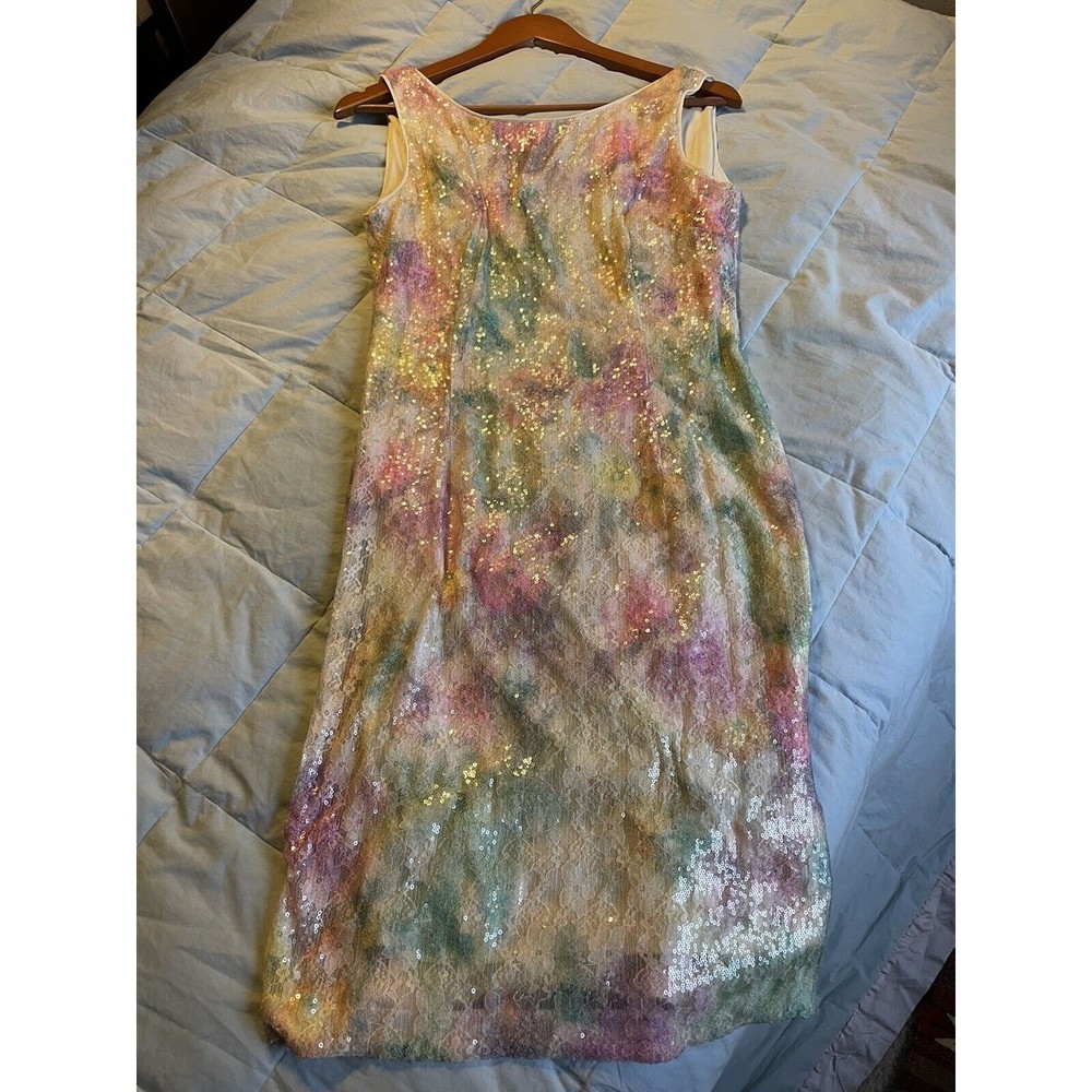 Studio One rhinestone rinestone Vintage Dress Sz 6 M